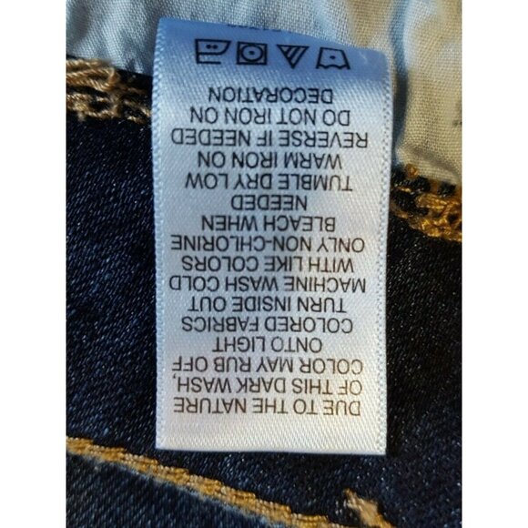 Maurices Jeans 20W Reg Boot Cut Dark Wash Stretch Denim - Picture 14 of 14